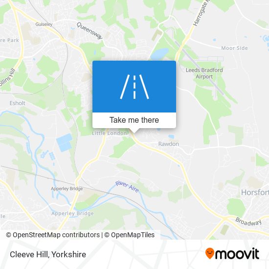 Cleeve Hill map