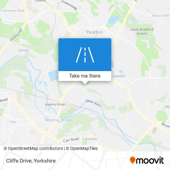 Cliffe Drive map