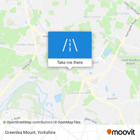 Greenlea Mount map