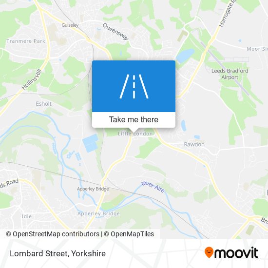 Lombard Street map