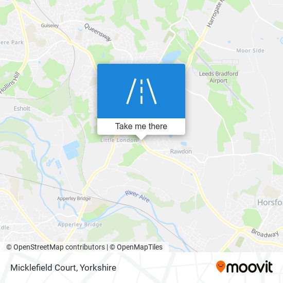 Micklefield Court map