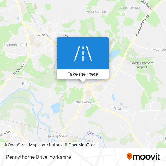 Pennythorne Drive map