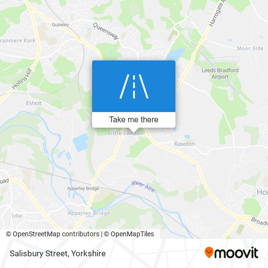 Salisbury Street map