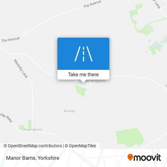 Manor Barns map