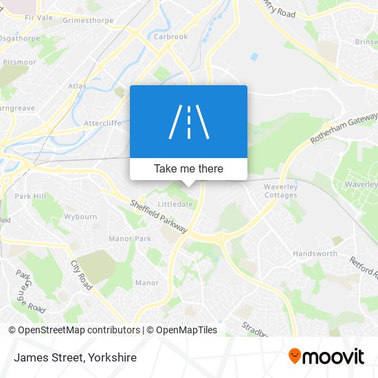 James Street map