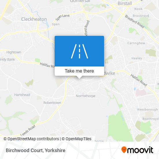 Birchwood Court map