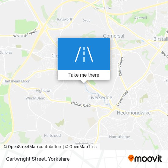 Cartwright Street map