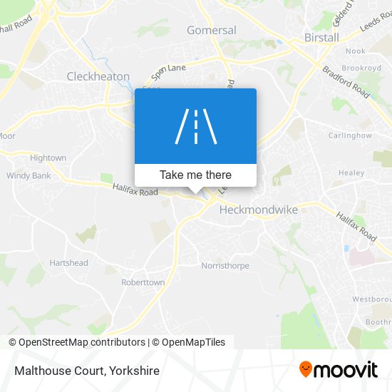 Malthouse Court map