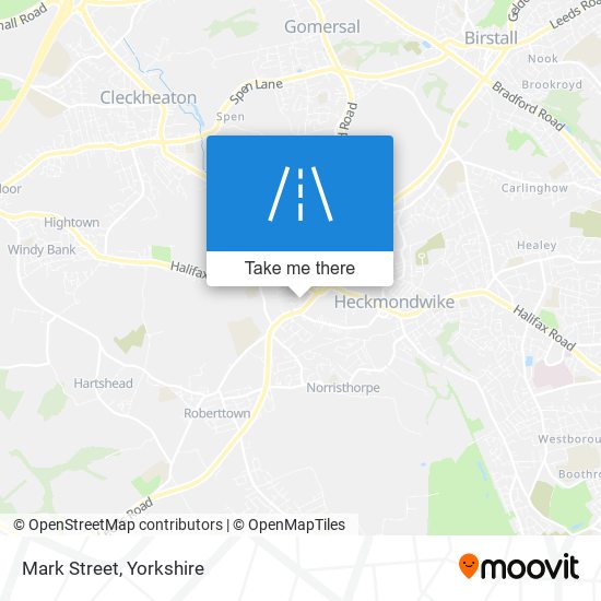 Mark Street map