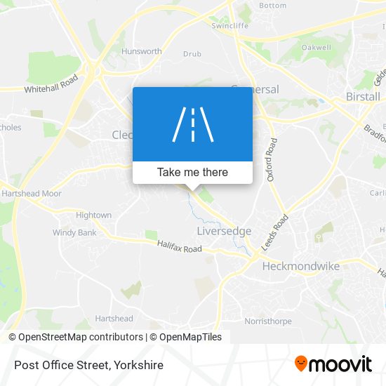 Post Office Street map