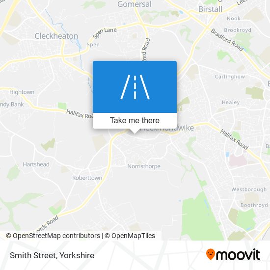 Smith Street map