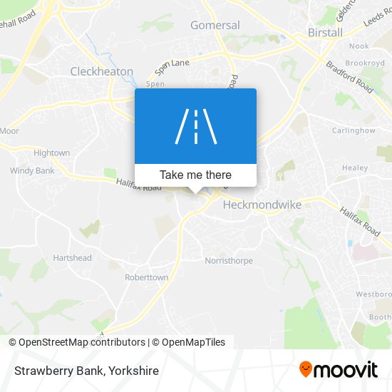 Strawberry Bank map