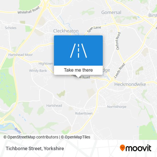 Tichborne Street map