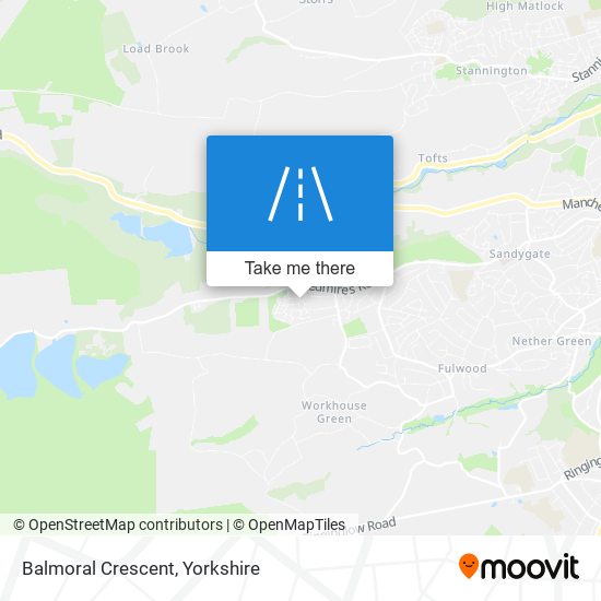 Balmoral Crescent map