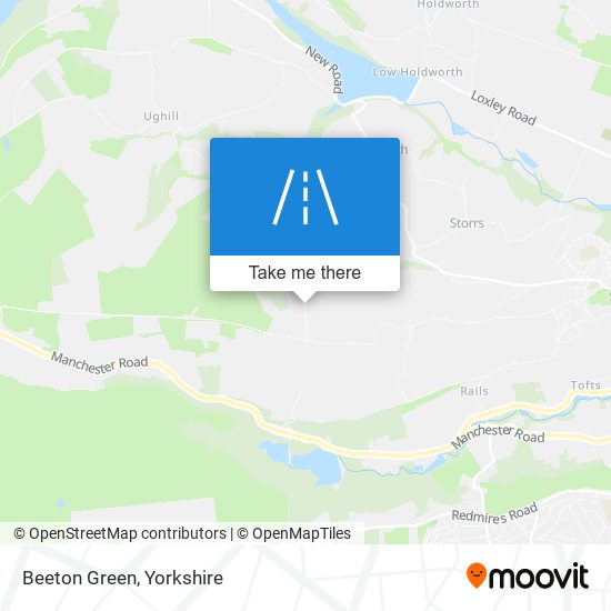 Beeton Green map