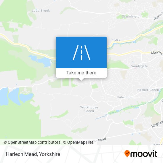 Harlech Mead map