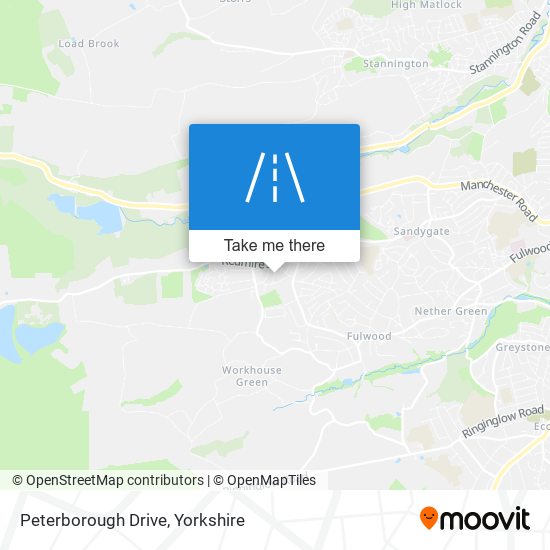 Peterborough Drive map