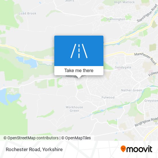 Rochester Road map