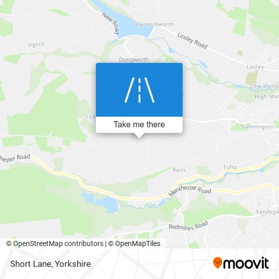Short Lane map