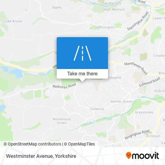 Westminster Avenue map