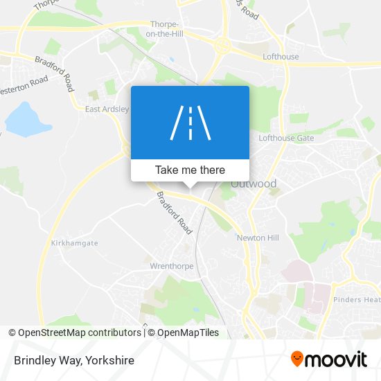 Brindley Way map