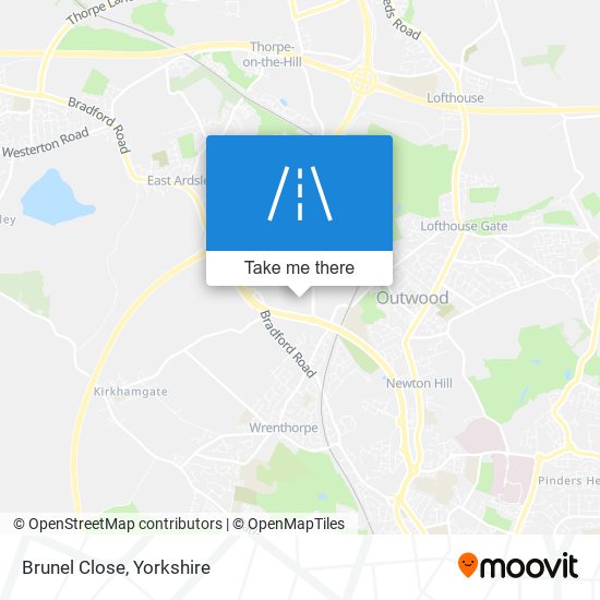 Brunel Close map