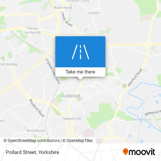 Pollard Street map