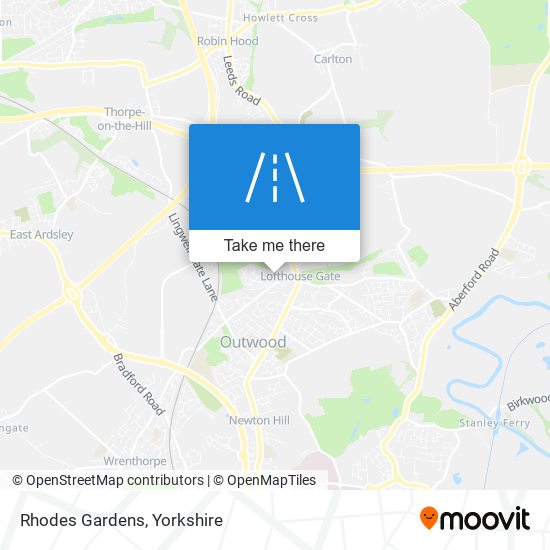 Rhodes Gardens map