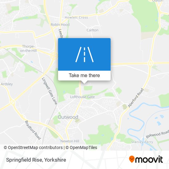 Springfield Rise map