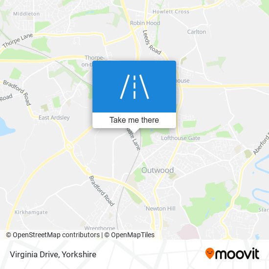 Virginia Drive map
