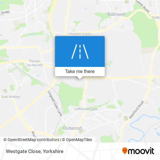 Westgate Close map