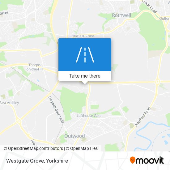 Westgate Grove map