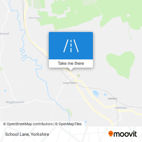 School Lane map