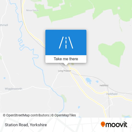 Station Road map