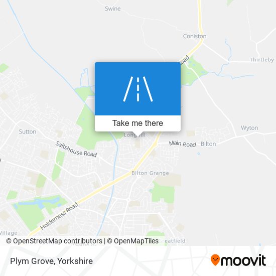 Plym Grove map