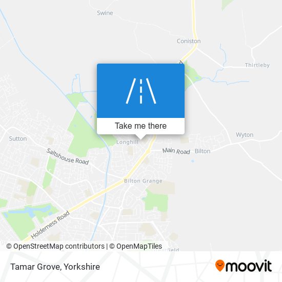 Tamar Grove map