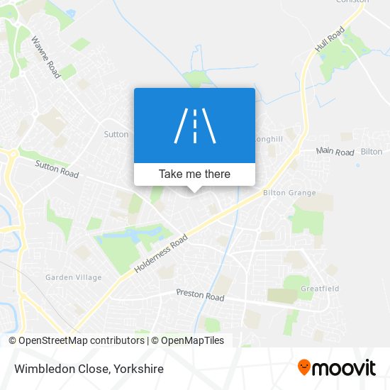 Wimbledon Close map