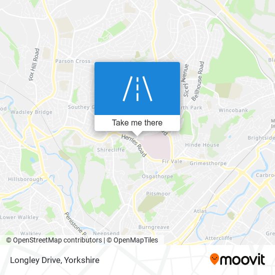 Longley Drive map