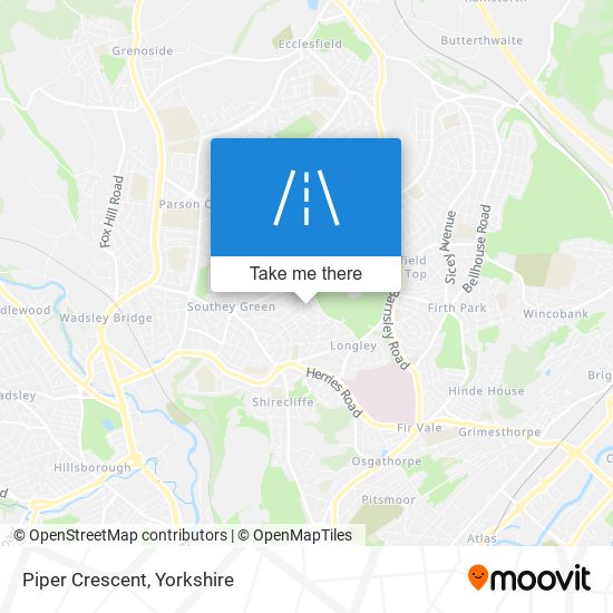 Piper Crescent map