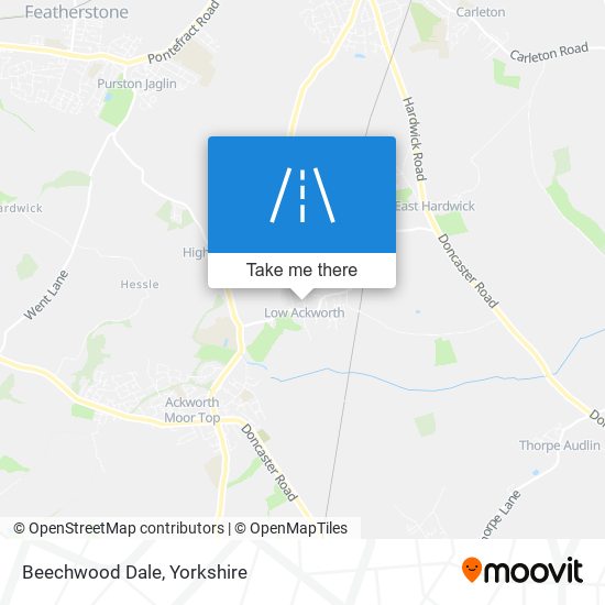 Beechwood Dale map