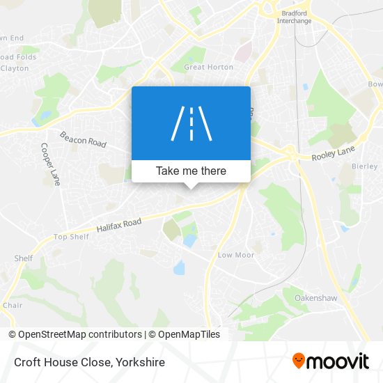 Croft House Close map