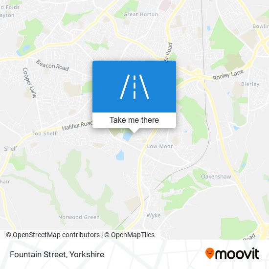 Fountain Street map