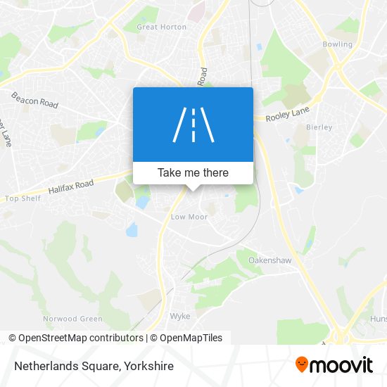 Netherlands Square map