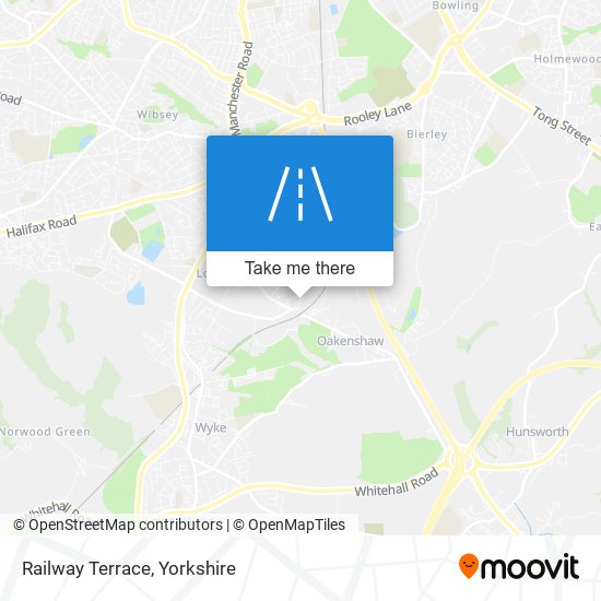 Railway Terrace map