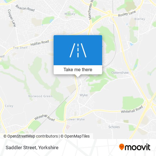 Saddler Street map