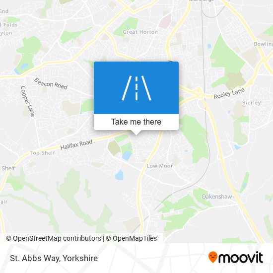 St. Abbs Way map