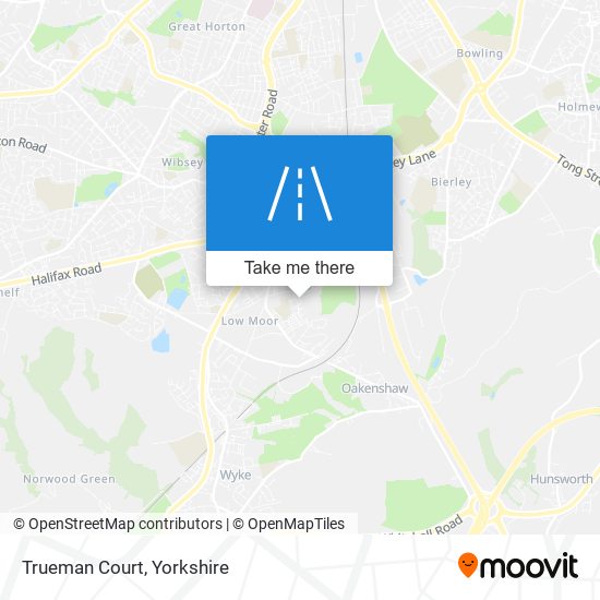Trueman Court map