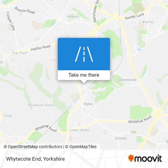 Whytecote End map