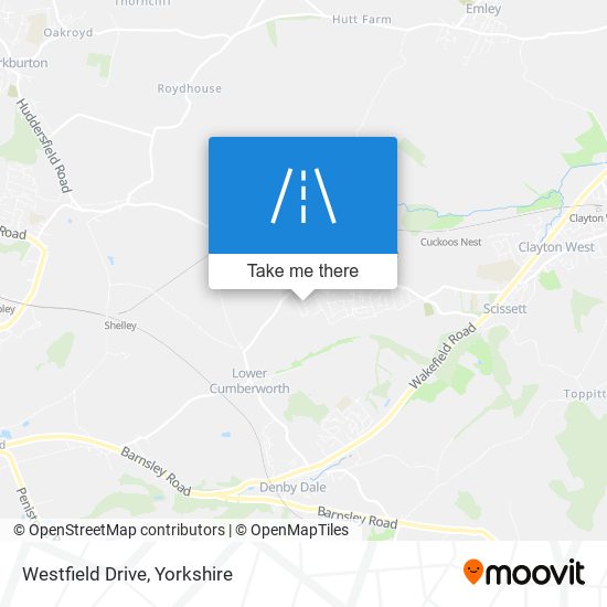 Westfield Drive map