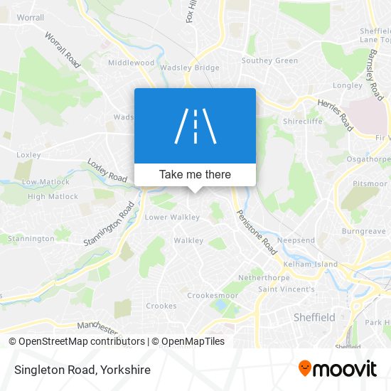 Singleton Road map